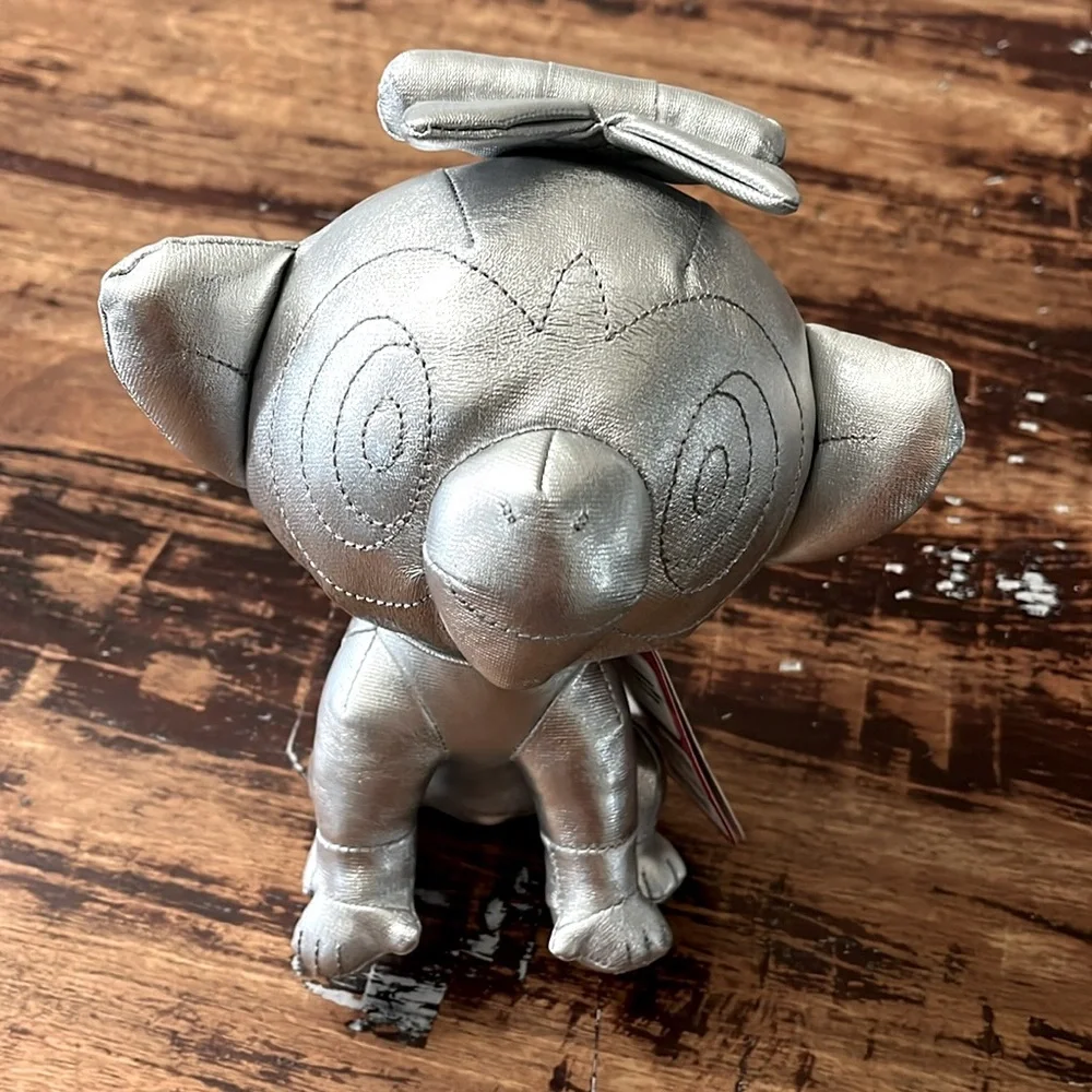 NWT Pokemon Grookey 25th Anniversary Plush Silver Metallic